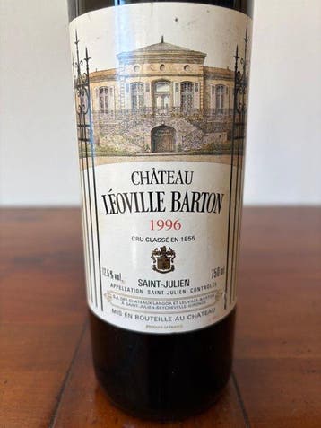 1996 Château Léoville Barton - Saint-Julien 2ème Grand Cru, Verzamelen, Nieuw