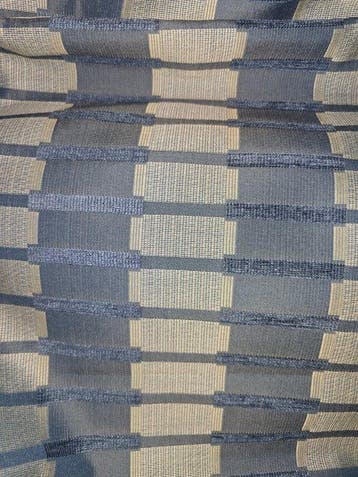 San leucio geometrico double face con parti brillanti e in