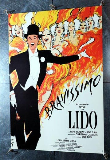 René Gruau - Lido Bravissimo - Années 1970
