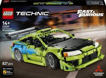 LEGO Technic Fast and Furious Mitsubishi Eclipse Auto Bou..., Verzenden