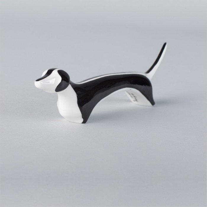 AS mielów - Beeldje - Jamnik may - Parian ware, Antiek en Kunst, Antiek | Glaswerk en Kristal