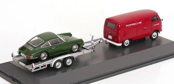 Schuco 1:43 - Model coupé (3) - Porsche 901 - VW T1 -