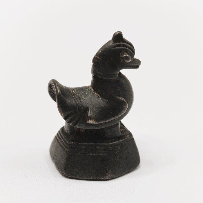 Hintha opiumgewicht (5 Tical) - Brons - Myanmar - 19e eeuw, Antiquités & Art, Art | Art non-occidental
