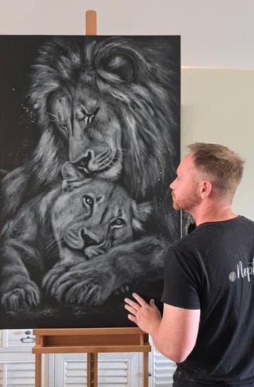 Vincent LENAERTS - Dans tes bras (xxl), Antiek en Kunst