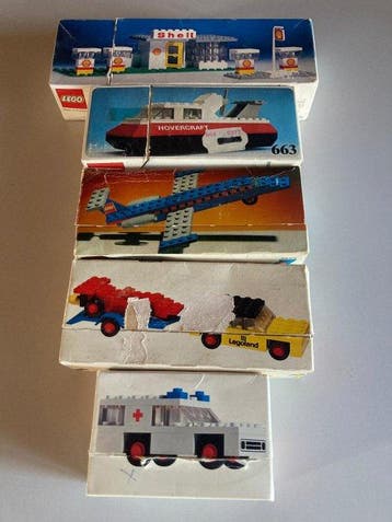 Lego Set - Legoland - Lotto di set Legoland vintage (600,, Nieuw