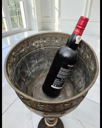 Rafraîchisseur à champagne - Refroidisseur à vin XL ancien /