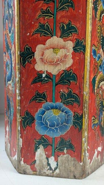 Kist - hout handgemaakt - Nepal - handgemaakt (Zonder