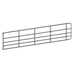 Weidepoort metalen uitschuifbaar 2 tot 3m h 90 cm -