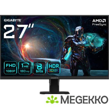 Gigabyte GS27FA 27  Full HD 180Hz IPS Gaming monitor, Verzenden, Nieuw