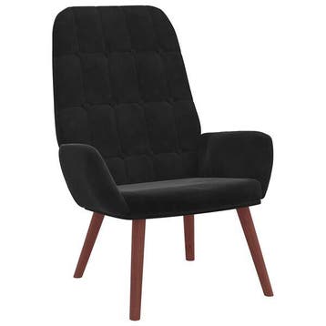 Relaxstoel fluweel: retour deal, weg = weg! (relaxzetel), Gebruikt, Eenpersoons, Verzenden, 75 tot 100 cm