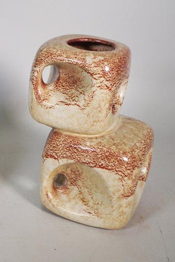 Bertoncello - Bertoncello - Roberto Rigon - Vase - Cube, Antiek en Kunst