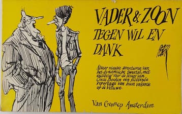 Vader en zoon tegen wil en dank 9789060121771 Straaten, Boeken, Stripverhalen, Verzenden, Gelezen, Straaten