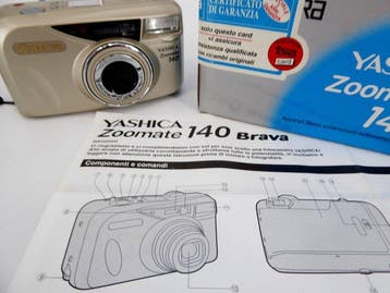 Yashica Zoomate 140 Brava 35mm - boxed full set NOS |