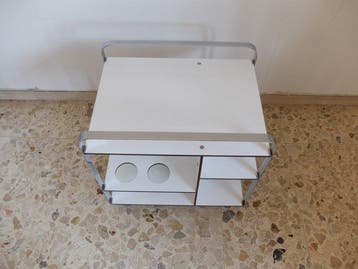 Chariot de service - Bois, Acier - Chariot-bar / Service