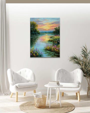Clelia - Sunset Over Still Waters