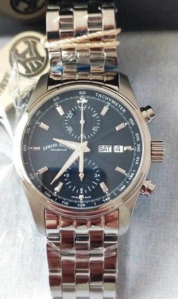 Armand Nicolet - Chrono-Matic - Homme - 2025, Handtassen en Accessoires, Horloges | Heren, Nieuw