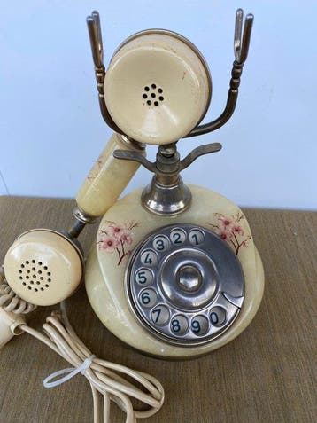Téléphone analogique - Pierre - Téléphones vintage