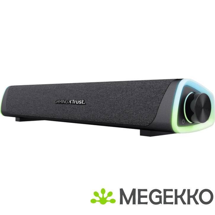 Trust GXT 620 Axon RGB Soundbar Zwart, Computers en Software, Overige Computers en Software, Nieuw, Verzenden