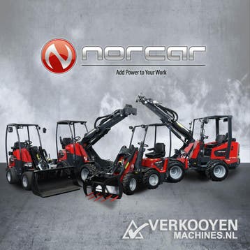 Norcar Shovel Minishovel - Telescoop -  Nieuw en demo!, Zakelijke goederen, Ophalen of Verzenden, Wiellader of Shovel