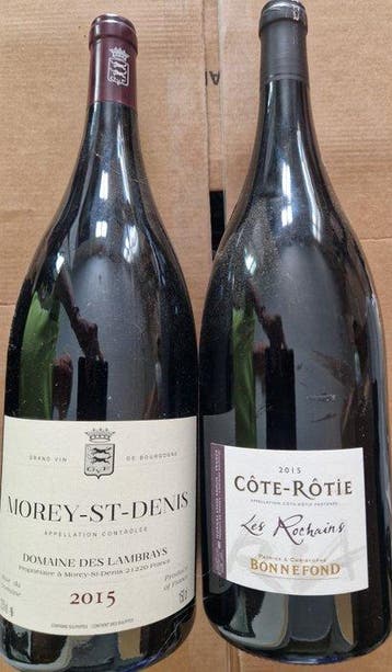 2015 Domaine des Lambrays Morey-St-Denis & 2015 Bonnefond, Nieuw