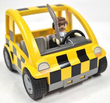 Vintage Playmobil Airport 'Follow Me'-auto met bestuurder, Enfants & Bébés, Verzenden