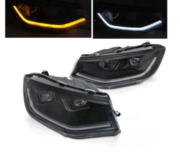 FULL LED koplampen knipperlicht Black, Auto-onderdelen, Verzenden, Nieuw, Volkswagen