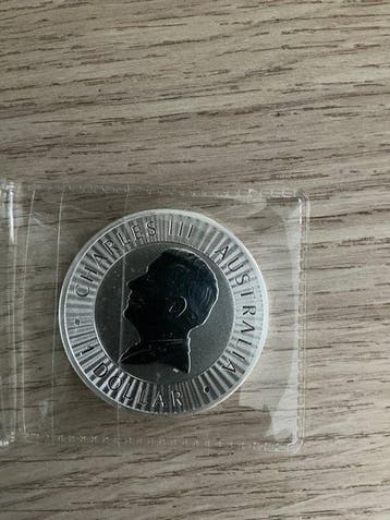 Australië. 1 Dollar 2025, Kangaroo, 1 Oz (Zonder
