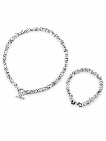 Sans prix de réserve - Ensemble de bijoux 2 pièces Argent