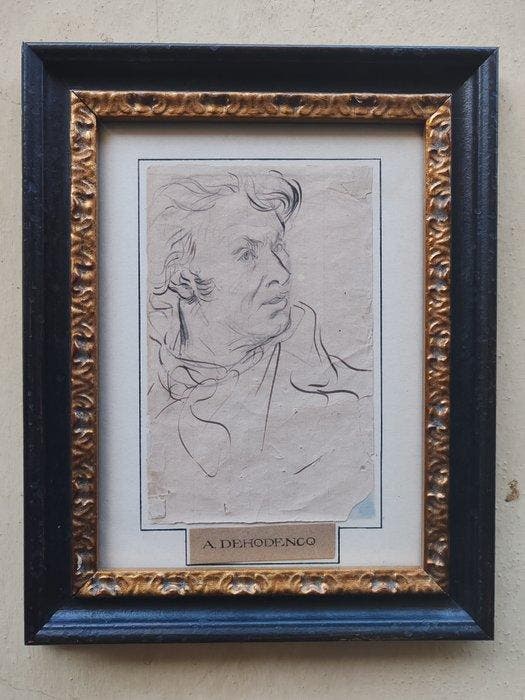 Alfred Dehodencq (1822-1882), Attribué(e) à - Ritratto di, Antiquités & Art, Art | Peinture | Classique