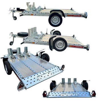TEMARED MotoQuad 2616 Motoraanhanger | Hydraulisch | 264x161, Ophalen