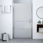 vidaXL Douchedeur mat 100x178 cm gehard glas, Verzenden