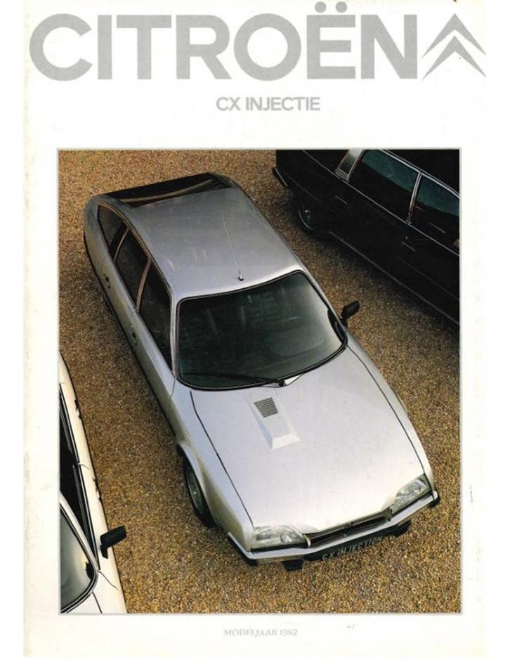 1982 CITROËN CX BROCHURE NEDERLANDS, Boeken, Auto's | Folders en Tijdschriften, Ophalen of Verzenden