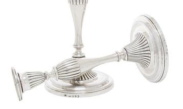 Robert Sharp - Chandelier (2) - Argent 925 - 28,5 cm H, 231