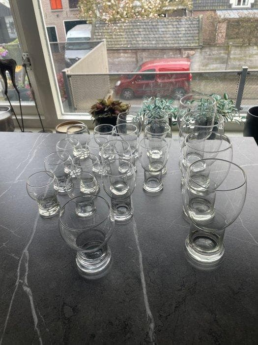 Glasfabriek Leerdam - Floris Meydam - Drinkservies (20) -, Antiek en Kunst, Antiek | Glaswerk en Kristal