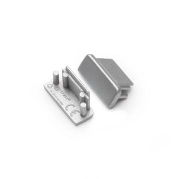 End - cap - zonder - kabelopening - surface - 10mm - (2 - s, Verzenden