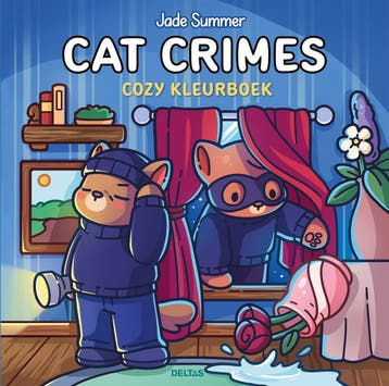 Cat Crimes - Cozy kleurboek Jade Summer, Hobby & Loisirs créatifs, Dessin, Ophalen of Verzenden