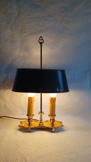 Lampe de bureau - Laiton, Bronze
