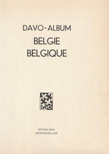 België 1849/1953 - In een DAVO-album: een zeer mooie, Gestempeld