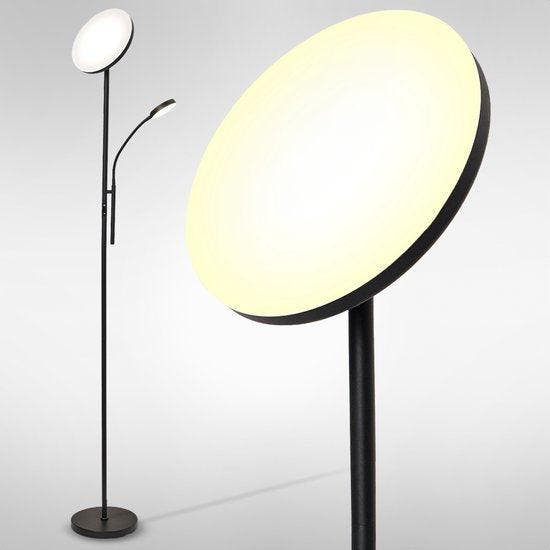 2dekans | Auronic Vloerlamp - Staande Lamp Industrieel -, Huis en Inrichting, Lampen | Losse lampen, Ophalen of Verzenden