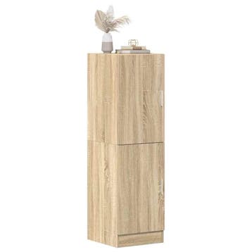 vidaXL Keukenkast 38x41,5x131,5 cm bewerkt hout sonoma, Verzenden, Nieuw