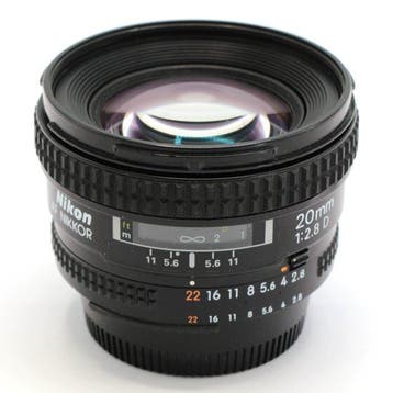 Nikon AF 2,8/20mm D | Prime lens, Nieuw