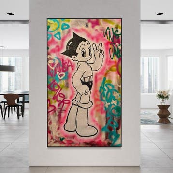 Timo Wedell - Say Hello to Astro Boy - XXL - Comic Pop Style