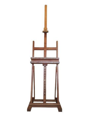 Schildersezel - Hout - In hoogte verstelbaar.