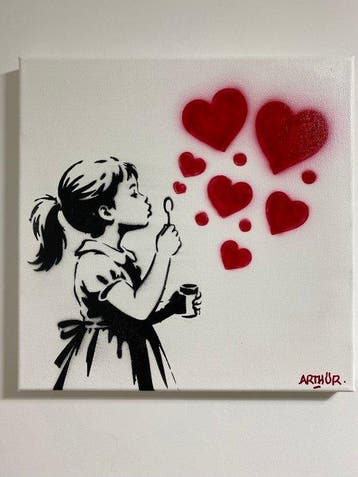 ARTHÜR - LOVE IS IN THE AIR, Antiek en Kunst
