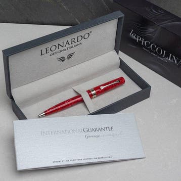 Leonardo La piccolina - Ball point rosso passione - Pen