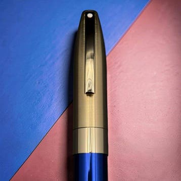 Sheaffer - Icon Metallic Blue & Brushed Gold - Zonder