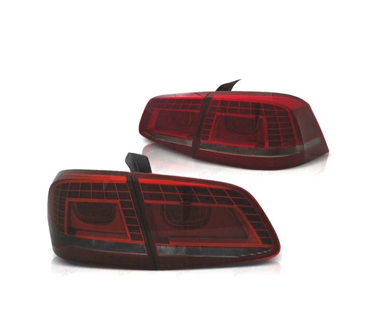 Feux Arrière Pour Volkswagen Vw Passat 10-14 Led Rouge Chrom, Autos : Pièces & Accessoires, Éclairage, Envoi