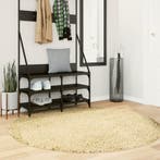vidaXL Vloerkleed PAMPLONA shaggy hoogpolig modern Ø 160 cm, Verzenden