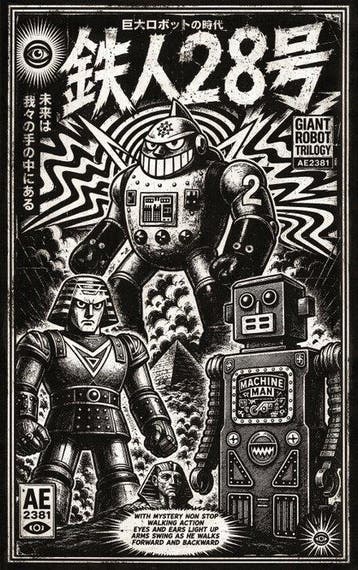 Æ (XX-XXI) - BUNDLE!! Set of 2 – Tetsujin 28 · The Last, Antiek en Kunst