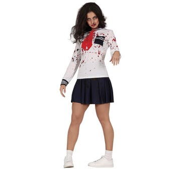 Student Halloween Kostuum Dames Bebloed, Verzenden, Nieuw